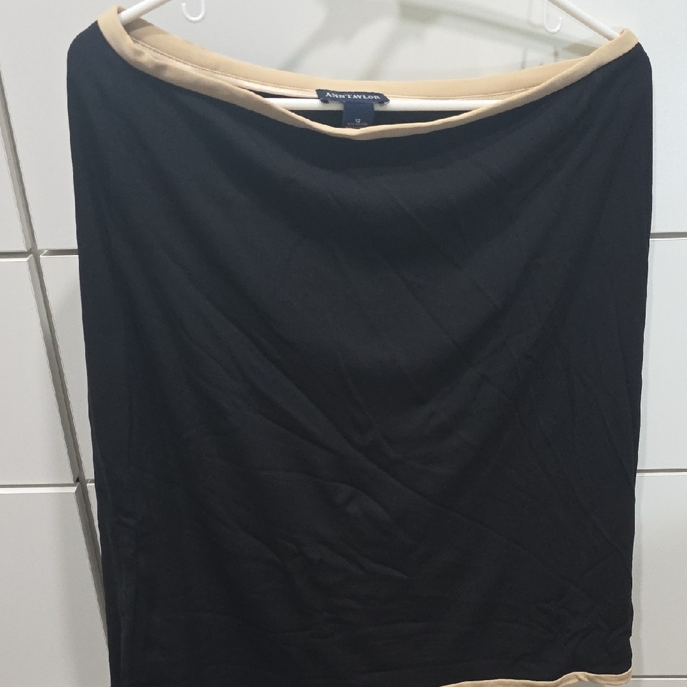 Black and Tan Women's Skirt